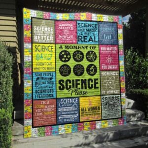 A Moment Of Science Please Quilt Blanket Hp47  Quilt